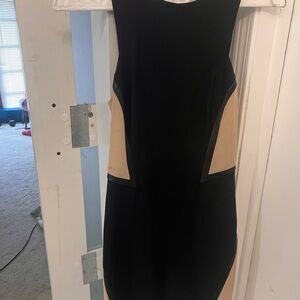 Rag & Bone Black and Tan Mini Dress